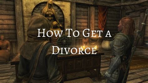 skyrim can you divorce|the elder scrolls v skyrim